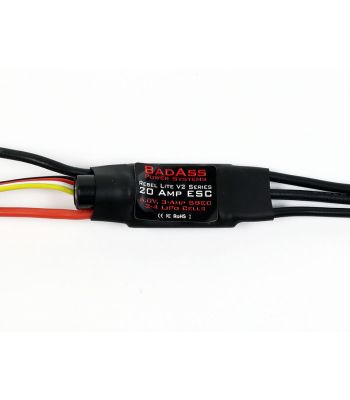 BadAss  Rebel V2 Lite Series Brushless ESC, 20A