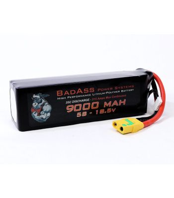 BadAss 9000mah 5S LiPo Battery