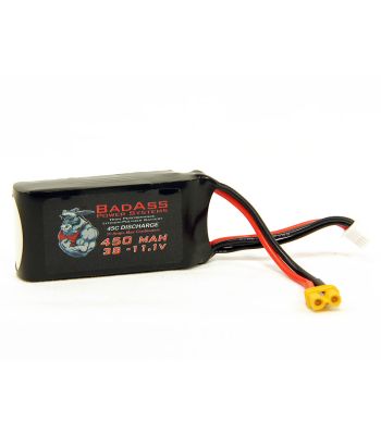 BadAss 45C  450mah 3S LiPo Battery