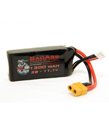 BadAss 45C 1300mah 3S LiPo Battery
