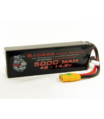 BadAss 45C 5000mah 4S LiPo Battery