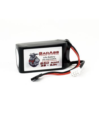 BadAss 25C  850mah 3S LiFe Battery