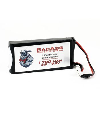 BadAss 25C 1700mah 3S LiFe Battery