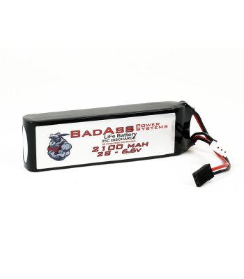 BadAss 25C 2100mah 2S LiFe Battery