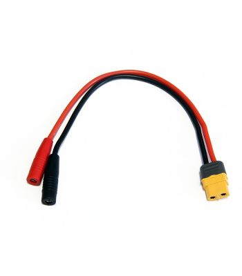 Charge Harness Cable, XT60 Female to 4mm Banana Female
