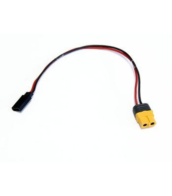 Charge Harness Cable, XT60 Female to Futaba Rx