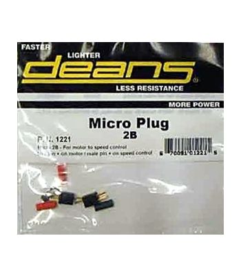 Deans Micro Polarized Pair - Black