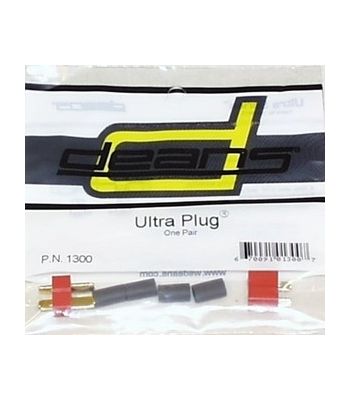 Deans  Ultra Connector Set - 1 Male 1 Female