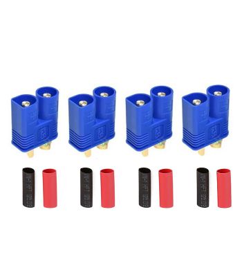 EC3-S Connector Set, 4 Male, With Solder Cups