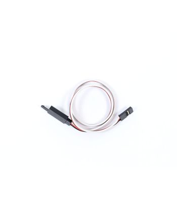 Safety Clip Servo Extension with Futaba Connectors, 22ga 12 inch