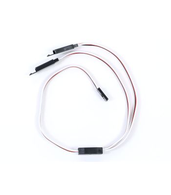 Safety Clip Servo Y-Harness with Futaba Connectors, 22ga 12 inch