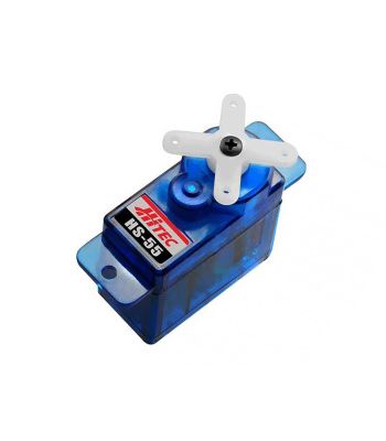 Hitec HS-55 Coreless Nylon Gear Analog Micro Servo