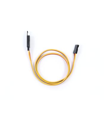 Safety Clip Servo Extension with JR/Hitec Connectors, 22ga 18 inch