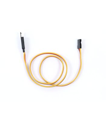 Safety Clip Servo Extension with JR/Hitec Connectors, 22ga 24 inch