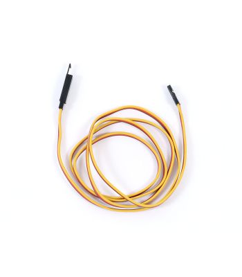 Safety Clip Servo Extension with JR/Hitec Connectors, 22ga 36 inch