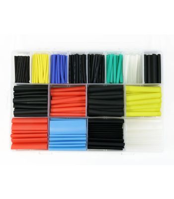 Heat Shrink Tubing Assortment with Case, 580-Piece 