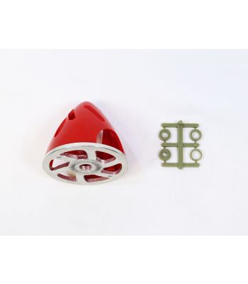 Air-Flow Spinner with Aluminum Backplate, 51mm (2