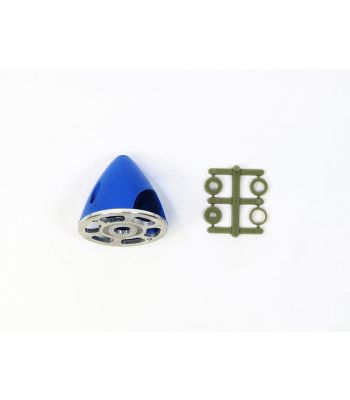 Plastic Spinner with Aluminum Backplate, 38mm (1-1/2