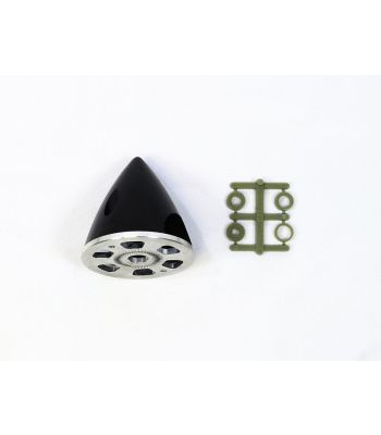 Plastic Spinner with Aluminum Backplate, 45mm (1-3/4