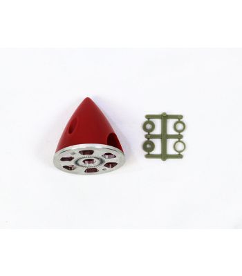 Plastic Spinner with Aluminum Backplate, 45mm (1-3/4