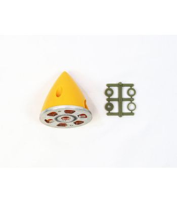 Plastic Spinner with Aluminum Backplate, 45mm (1-3/4