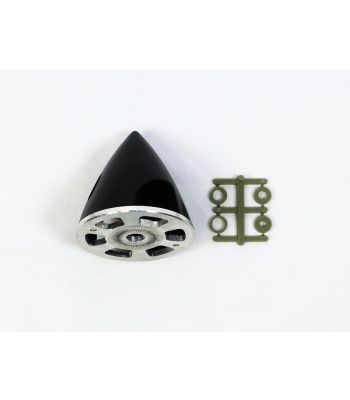 Plastic Spinner with Aluminum Backplate, 51mm (2