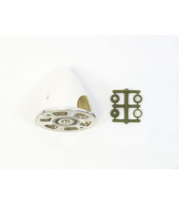 Plastic Spinner with Aluminum Backplate, 51mm (2