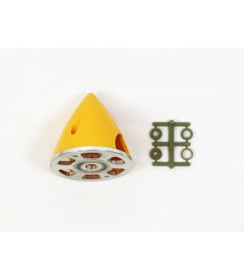 Plastic Spinner with Aluminum Backplate, 51mm (2