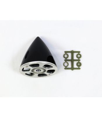 Plastic Spinner with Aluminum Backplate, 57mm (2-1/4