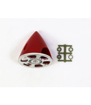 Plastic Spinner with Aluminum Backplate, 57mm (2-1/4