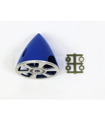 Plastic Spinner with Aluminum Backplate, 63mm (2-1/2