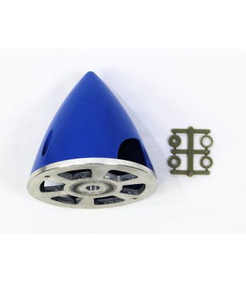 Plastic Spinner with Aluminum Backplate, 75mm (3