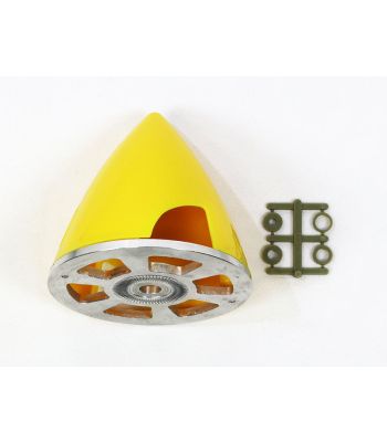 Plastic Spinner with Aluminum Backplate, 75mm (3
