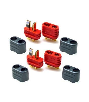Amass  T-Plug Connector Set - 2 Male & 2 Female