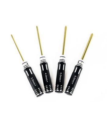 Innov8tive Designs Hand Tools, 4-Piece Phillips Screwdriver Set