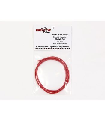 Ultra-Flex Wire - 20awg, Red, 3-feet