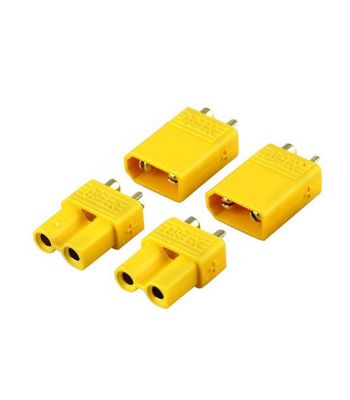 Amass XT30 Connector Set - 2 Male and 2 Female